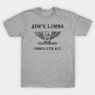 Jim's Black {stressed} T-Shirt